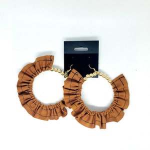 Fabric Earrings