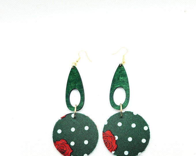 Fabric Earrings