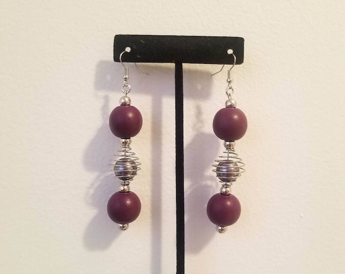 Purple Earrings