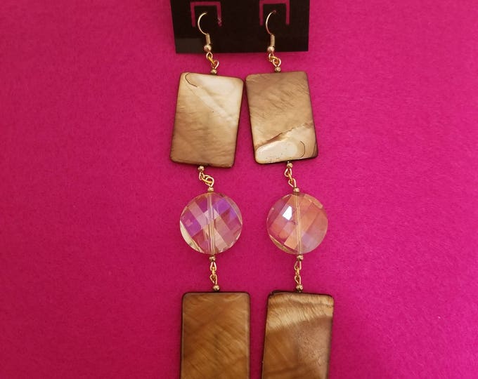 Long Gold Earrings