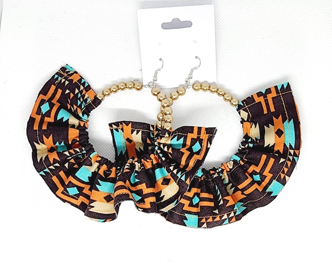 Fabric Earrings