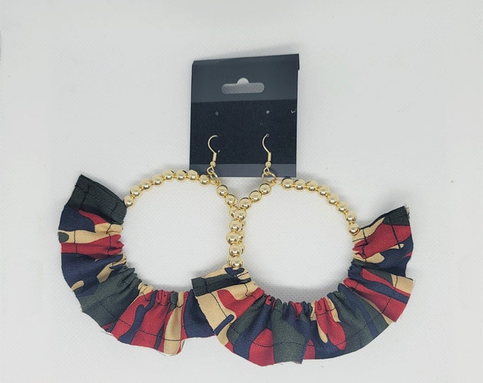 Fabric Earrings