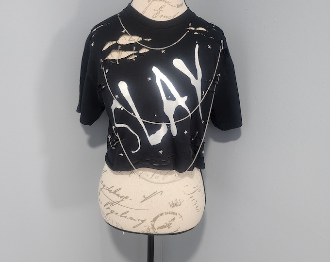 Distressed T Shirt
