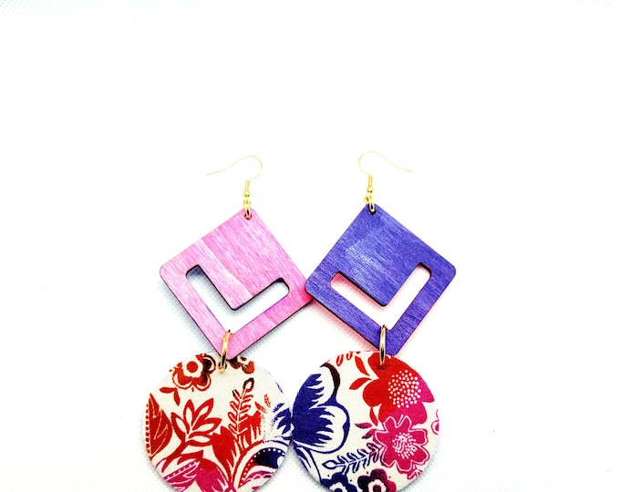 Fabric Earrings