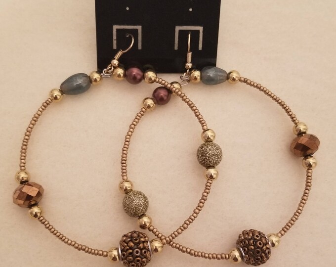 Gold  Earrings