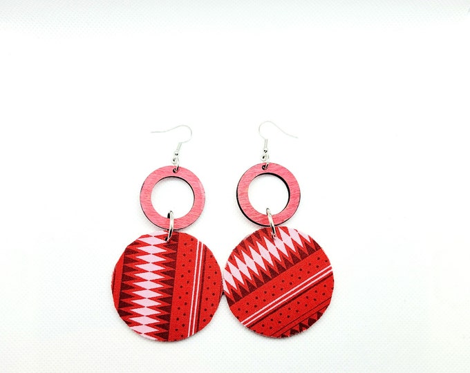Fabric Earrings