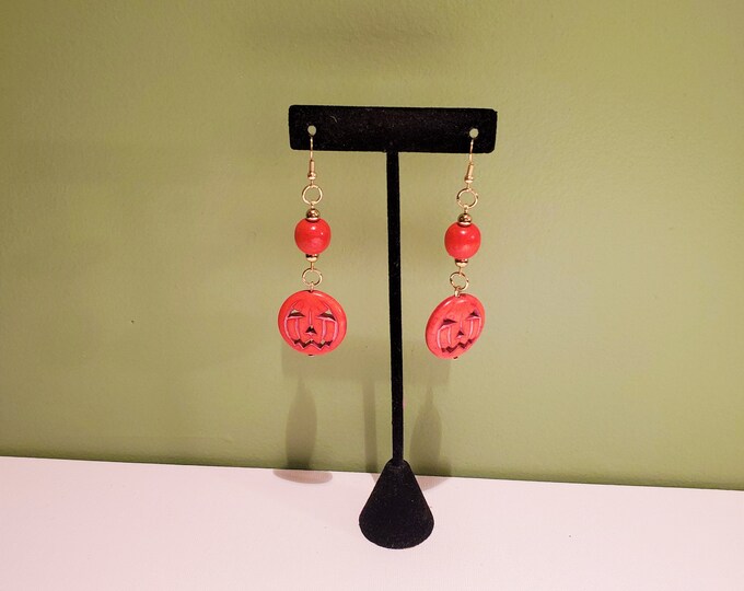 Pumpkin Earrings