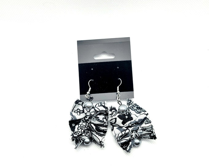 Fabric Earrings