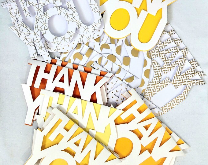 20 Thank You Cards