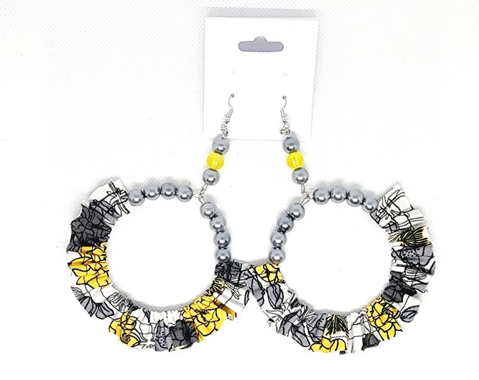 Fabric Earrings