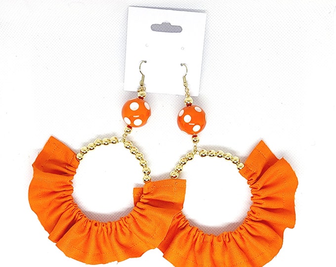Fabric Earrings