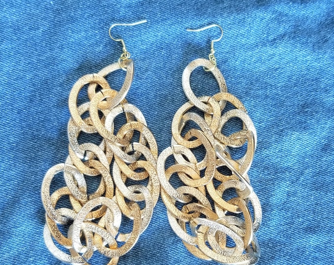 Gold Chain Earrings