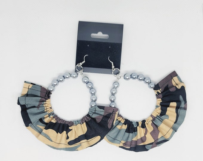 Fabric Earrings