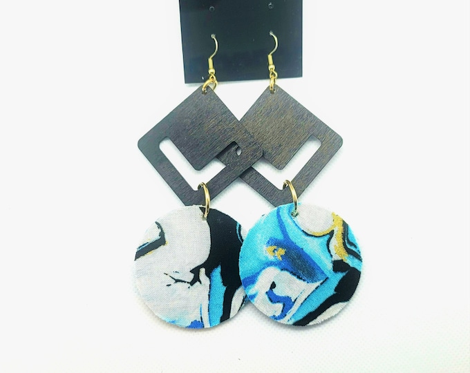 Fabric Earrings