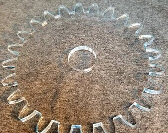 Gears for cuptisserie, cup turner