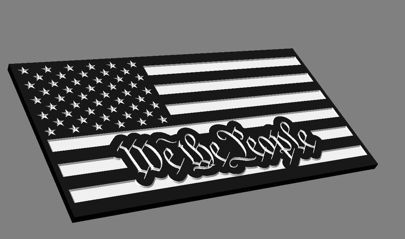 Download USA We The People Flag. Scalable vector file. Includes SVG ...