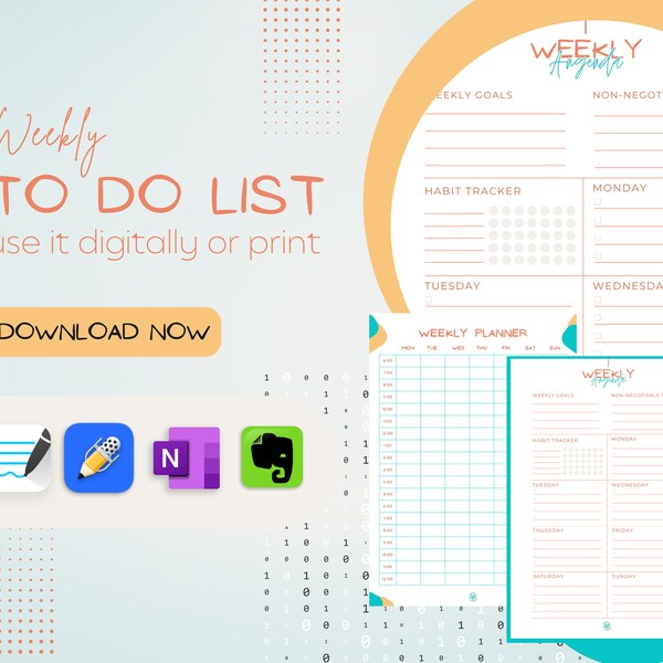 Evernote Template Etsy