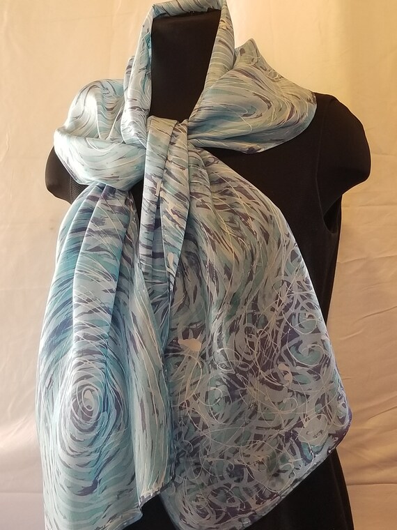 Handmade silk deals scarves