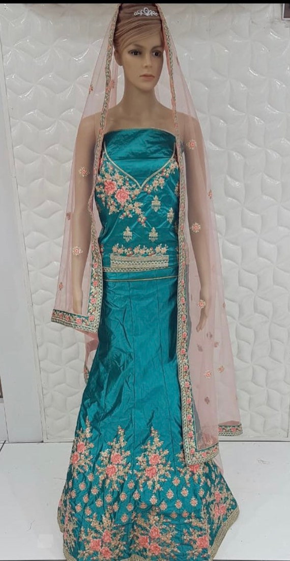 lehenga evening party wear