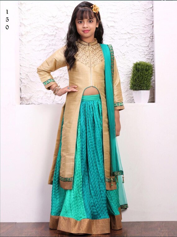 party wear lehenga for kids