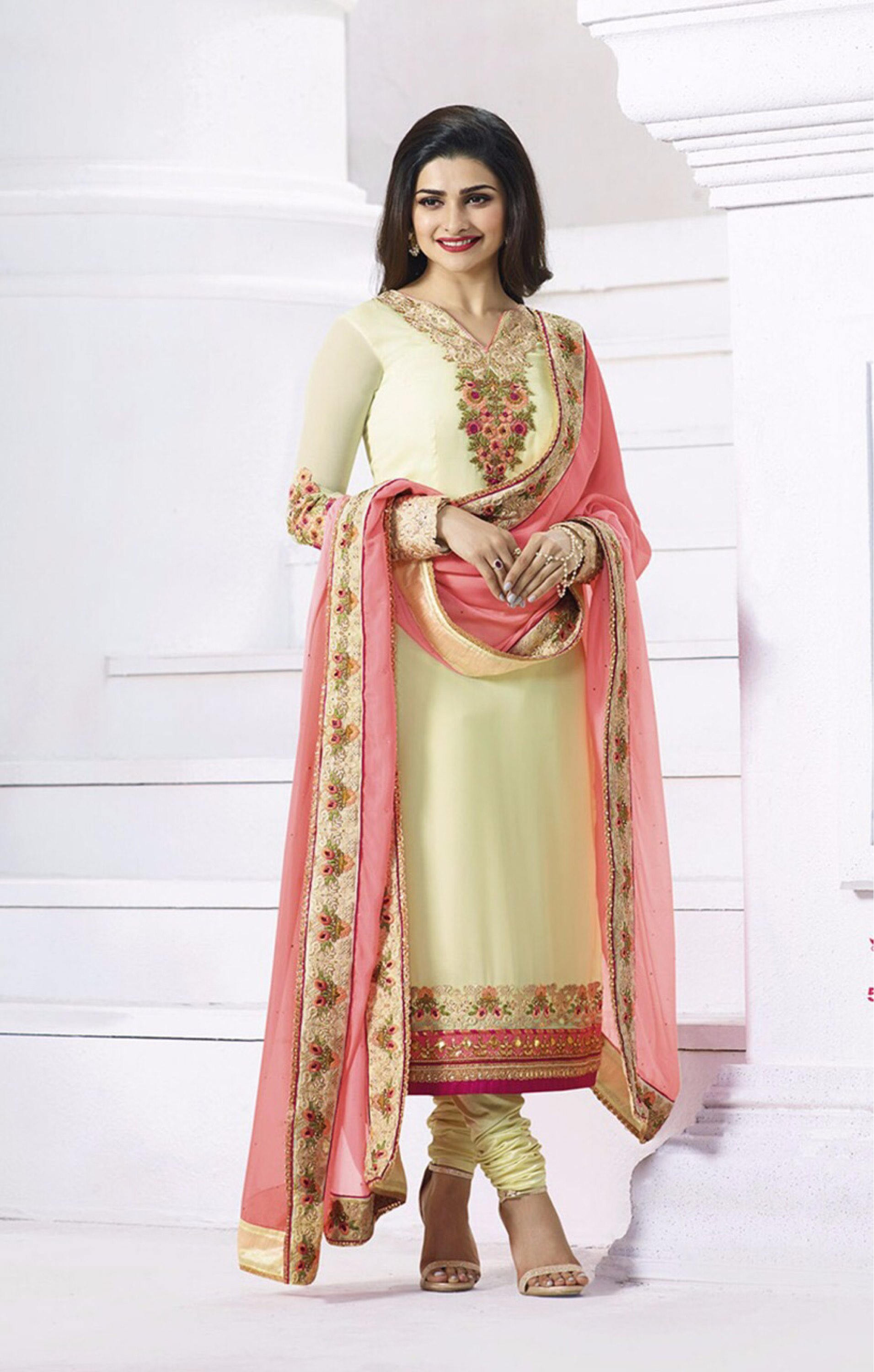 Readymade Salwar Suit Straight Cutsize 