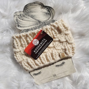 Kose Headband // Chunky Knit Headband // Wool Headband // Women's Headband // Norwegian Knit