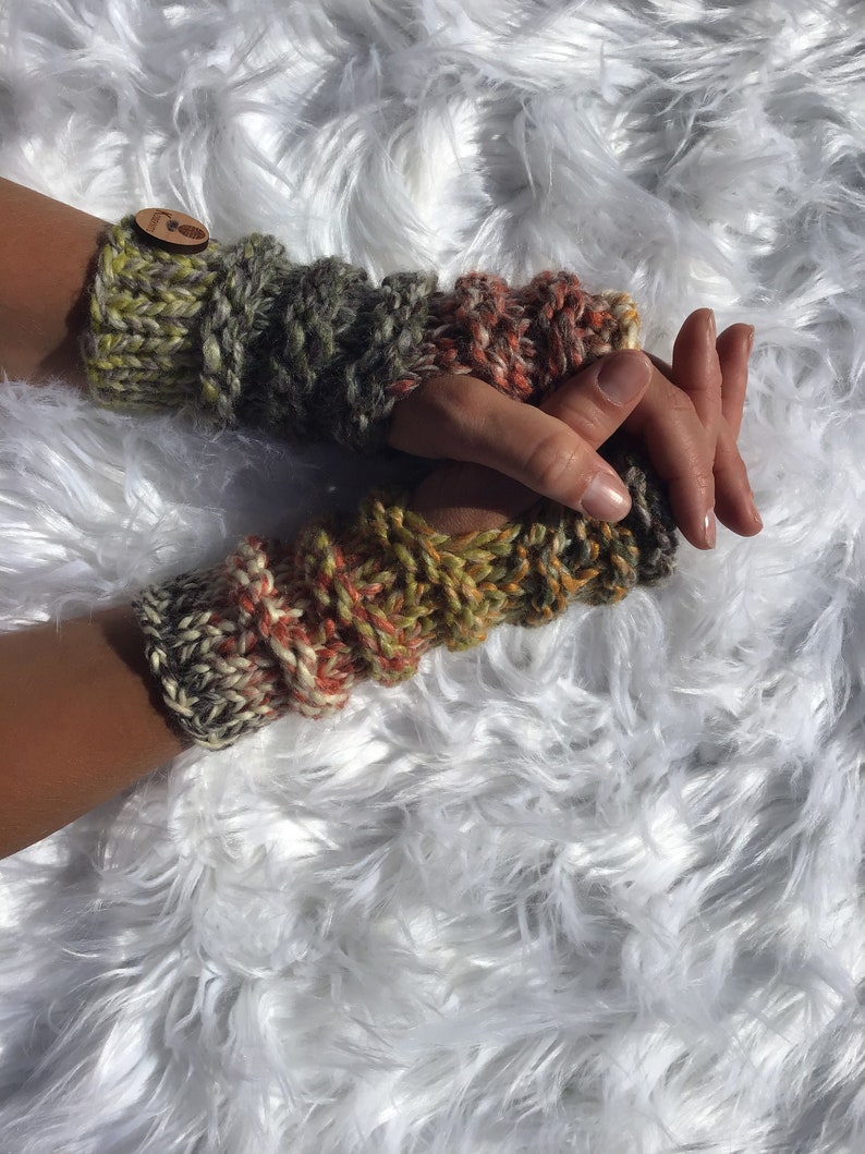 Hygge Fingerless Mittens