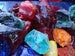 5 pounds of Blenko Glass Large 3 inches and up Slag Glass Cullet for Landscaping, Fusing, Mosaics, Art Projects. Rain Chains and More.. 