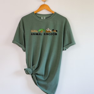 Animal Kingdom Safari Tree Mountain Mouse Comfort Colors Vacation Graphic Tshirt Best Seller