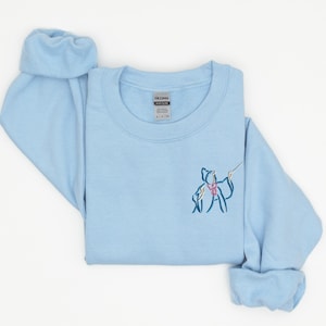 Fairy Godmother Embroidery Sweatshirt, Disney Vacation Shirt, WDW Vacation, Family Vacation tee, Disney World Sweatshirt, Cinderella