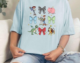 Cowgirl Character Ribbon Graphic Tee, Jessie Graphic Tees, Cowgirls on Vacations,  Vacation Graphic Tee, Group Girls Trip Magic