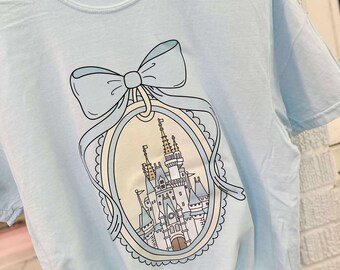 Princess Ribbon Vacation Graphic Tee, Character Graphic Tees for vacation, Vacation Graphic Tee, Group Girls Trip Magic