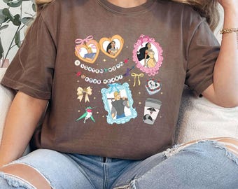 Listen With Your Heart Graphic Tee, Character Graphic Tees for vacation, Vacation Graphic Tee, Group Girls Trip Magic