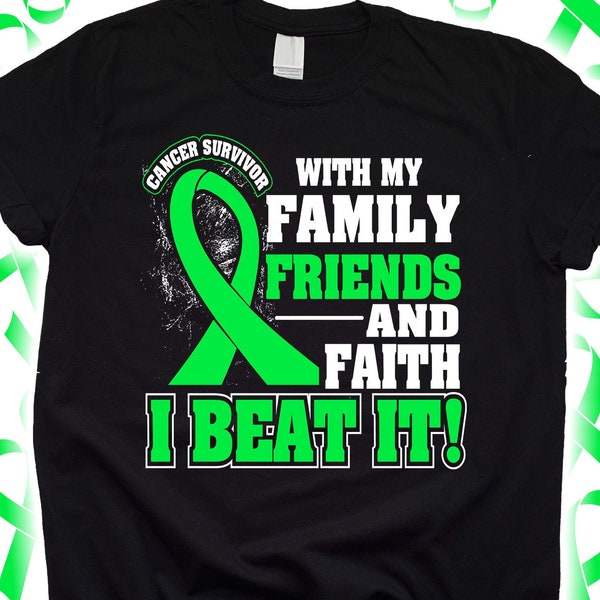 I Beat It Bile Duct Cancer Awareness Shirt for Women Men Teen Kids Tee / Sweatshirt / Hoodie / Gallbladder Cancer Survivor Ribbon Gift