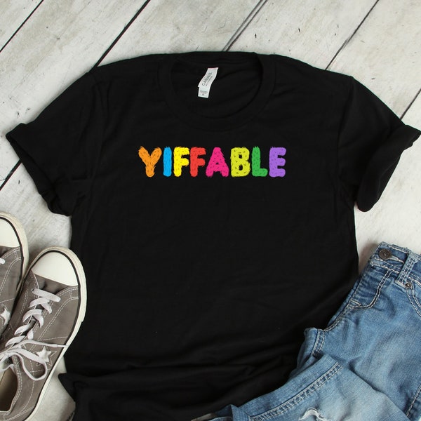 Yiffable Furry Fursona T Shirt Women Men / Raglan 3/4 Sleeve / V Neck Tee / Coffee Mug / Fursuit Fandom Hoodie Sweatshirt / Tank Top