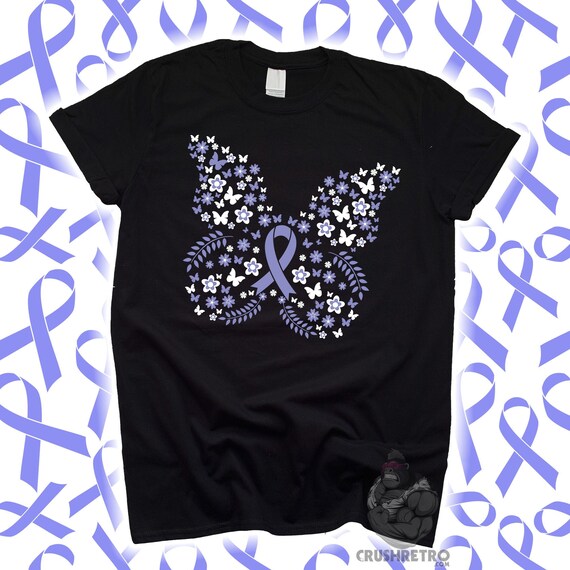 Butterfly Esophageal Cancer Awareness Shirt for Women Men Teen | Etsy