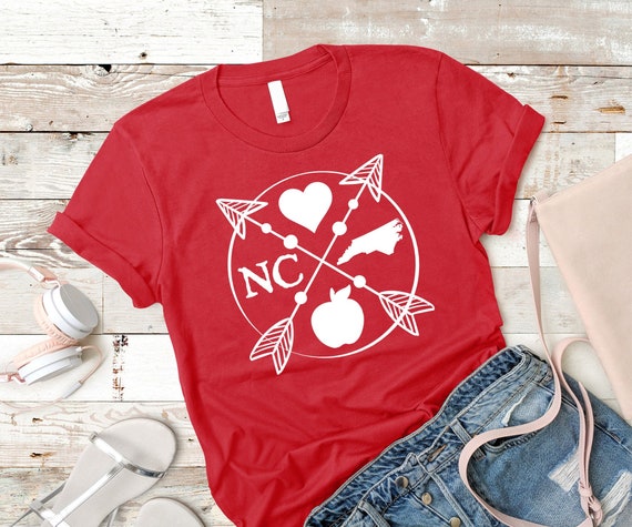 Red For Ed Teacher T-Shirt North Carolina Public Education Red For Ed Teacher T-Shirt North Carolina Public Education