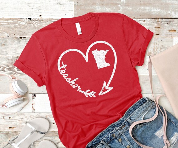Heart State Raglan Hoodie Heart State Raglan Hoodie