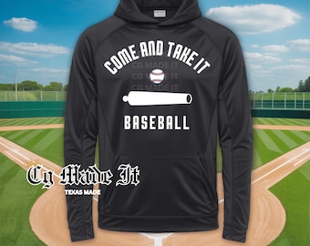 Come and Take It Baseball Performance-hoodie