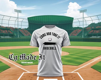 Come and Take It Baseball-sportkleding met korte mouwen