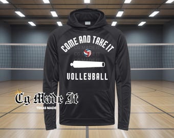Come and Take It Volleyball Performance-hoodie