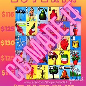 Colorful Loteria