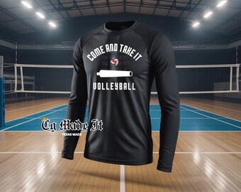 Come and Take It volleybal sportkleding met lange mouwen