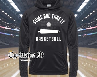 Come and Take It Basketball Performance-hoodie