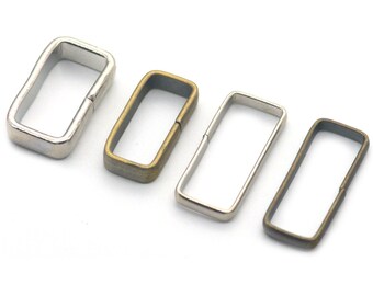 D Ring Loop Metal Nickel Antique Handbag Rings Loops Belt BUCKLE Leather craft