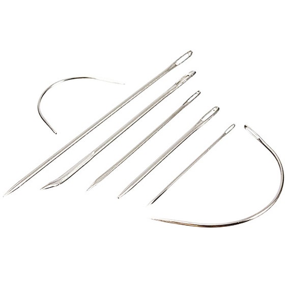 Incraftables Upholstery Needles for Hand Sewing Kit. Best Heavy Duty Leather  Sewing Kit Working Tools.