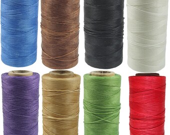 1 PC Leather Sewing wax line thread tensile strength 300 yards each For Bag Wallet Pick SA001