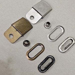 Cap Buckles Hut Schnalle Messing mit Öse Anpassung Schnalle Snap Zubehör Reparatur Ersatz