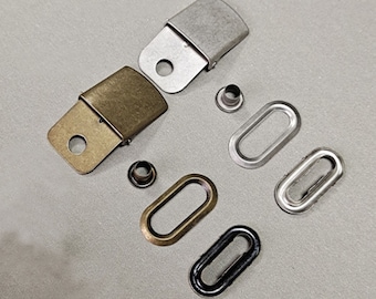 Cap Buckles Hat Buckle Brass with Eyelet Adjustment Buckle Snap Accessories repair replacement