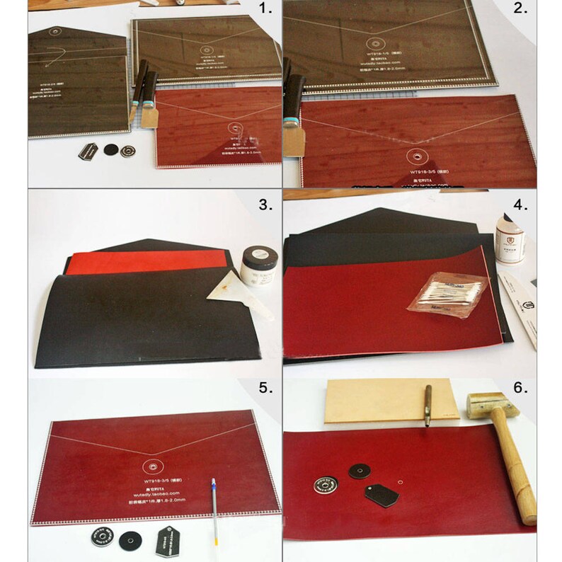 13 Envelope Laptop Sleeve Acrylic Templates Leather DIY Etsy